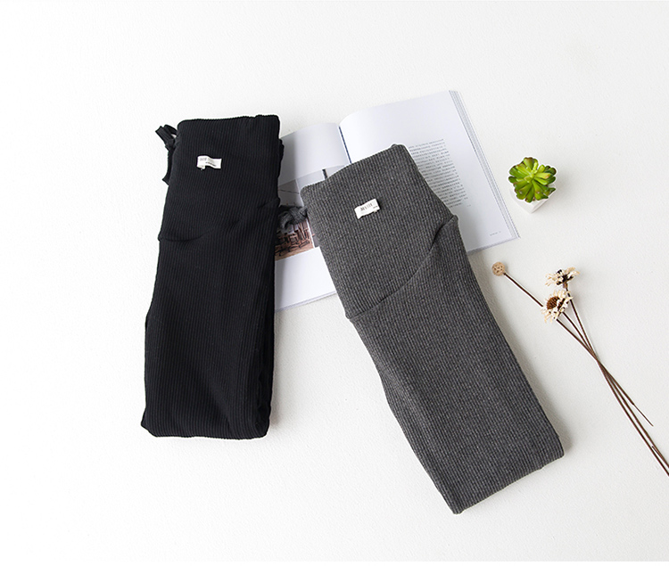 Bà bầu cỡ lớn quần legging mùa thu đông cộng với quần nhung cho bà bầu dạ dày nâng chân quần dài quần bầu ống rộng