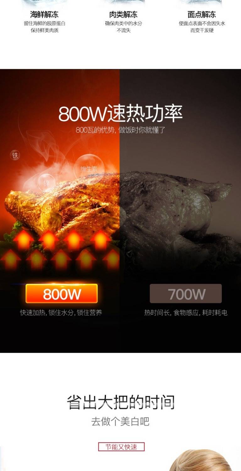 Lò nướng đối lưu Galanz / Galanz G80F23CN2P-B5 (R0) - Lò vi sóng lò vi sóng aqua