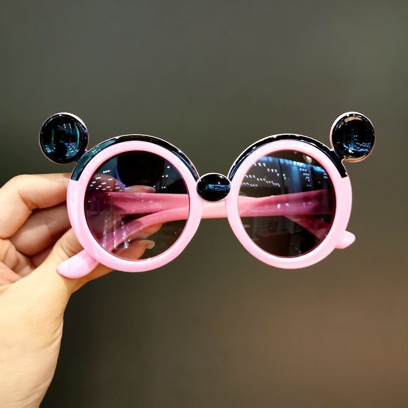 Children's sunglasses boys and girls sunglasses baby anti-UV fashion baby shade sunscreen glasses