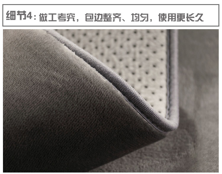phòng ngủ hiện đại thảm tròn dày flannel màu rắn giỏ yoga đơn giản ghế wicker ghế máy tính mat thảm - Thảm thảm trải ghế