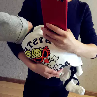 Newborn clothes 0-3 months cotton autumn and winter baby butterfly ha clothes monk young baby jumpsuit tide