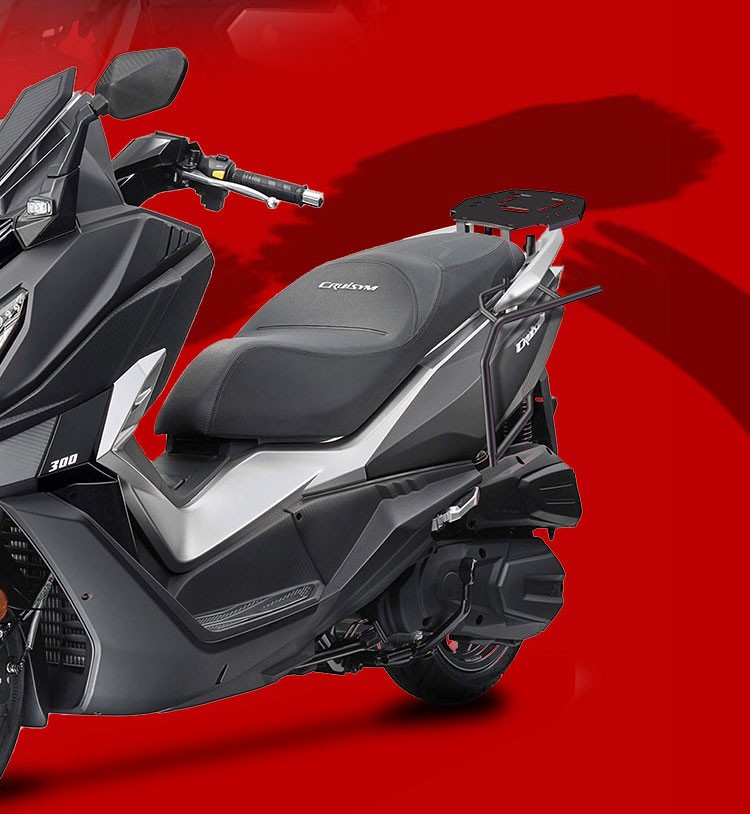 Xe máy SYM - Xe gắn máy phía sau hộp thùng hông givi