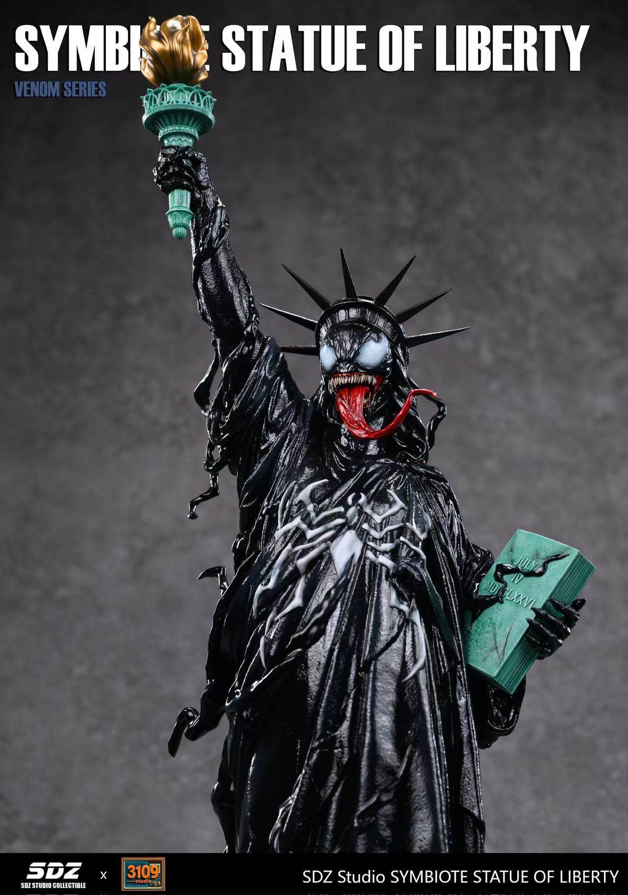 SDZ Venom Resin Model Painted Statue Pre-order 1/4 Scale H59cm