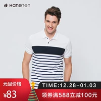 HANG TEN tưng bừng 2018 hè mới thời trang nam sơ mi giản dị POLO 10170-030-411-01 ao thun polo nam