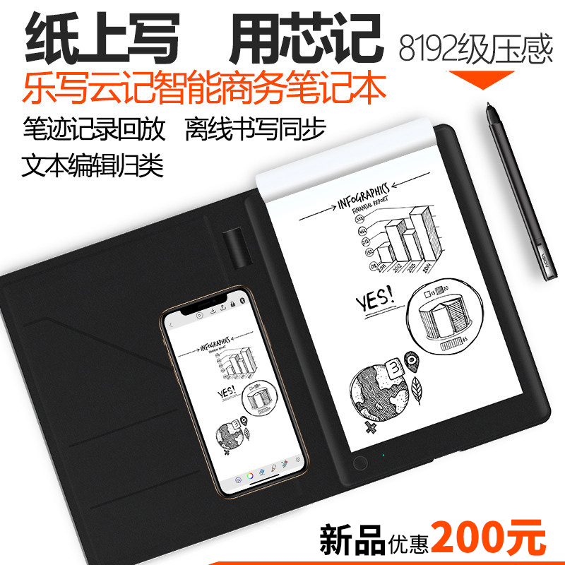 Leshu Smart Digital Board Drawing Board Electronic Notebook Handwriting Board Hand-painted Board Notepad Writing Board