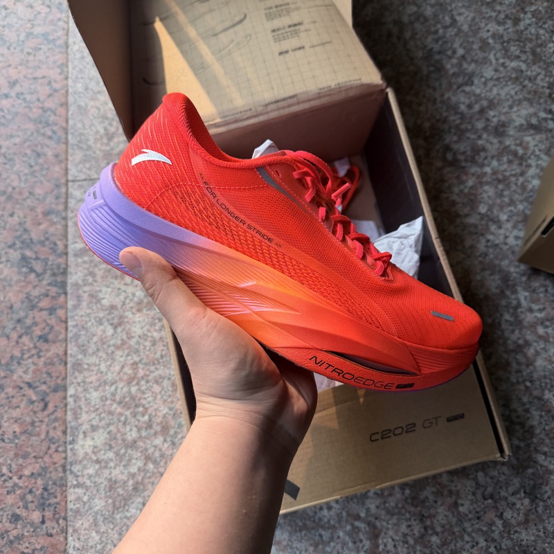 Anta Ruanhua Sports C202 5Th Generation Gt Series Full-Length Carbon Plate Professional Cushioning Marathon Competition Racing Running Shoes