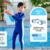 Đồ bơi trẻ em Li Ning bé trai và bé gái một mảnh dài tay 2022 bộ đồ lướt sóng bé trai nhỏ, vừa và lớn mới bộ bơi dài tay bé trai áo bơi dài tay cho bé trai 