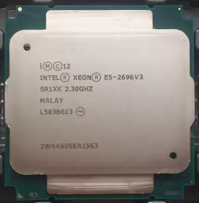 INTEL XEON E5-2696 V3 18 nuclear 36 thread 2 3G roadmap is equivalent in E5-2699 V3