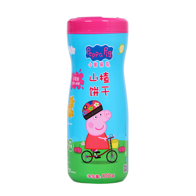Piggy Page Biscuit Vegetable Cake Hawthorn and Coix Rice Children's Breakfast Snacks Cartoon Canned