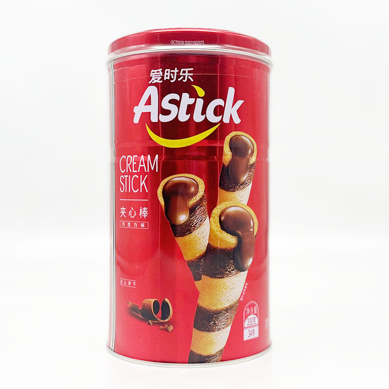 Love-time sandwich Vivified curly curated biscuits 330g Egg Rolls Cookies