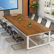 Simple Conference Table Long Table Training Table Rectangular Bench Negotiate Strip Desk Office Furniture Staff Desk