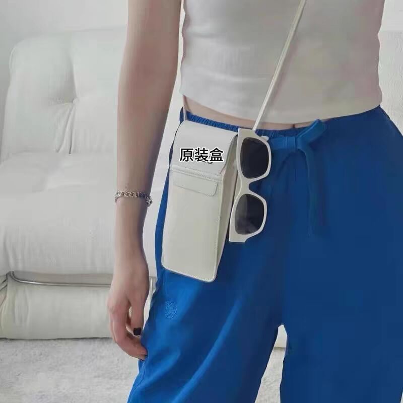 Arc De Triomphe New Original Eyeglass Case Sunglasses Case Crossbody Leather Bag Portable Pressure-Resistant Unisex Sunglasses Case