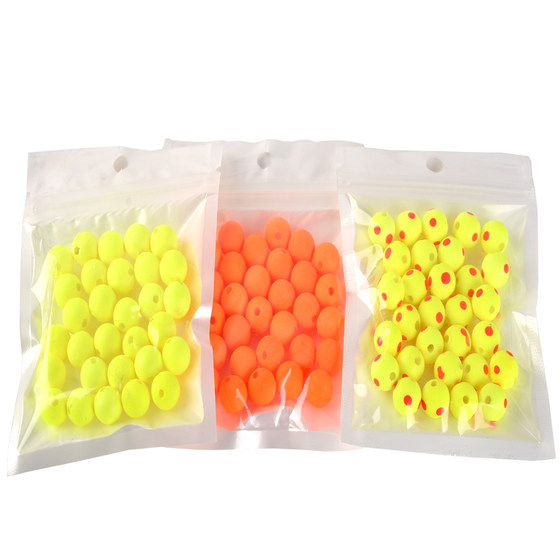 Large buoyancy fishing hard beads floating beads herring carp crucian carp wild fishing big fish bait European-style library fishing false bait