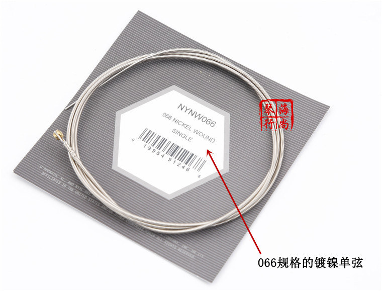 Струны для электрогитары Компания d'Addario струны для электрогитары nynw066 струны никель рану струны nyxl один электрический гитарные струны