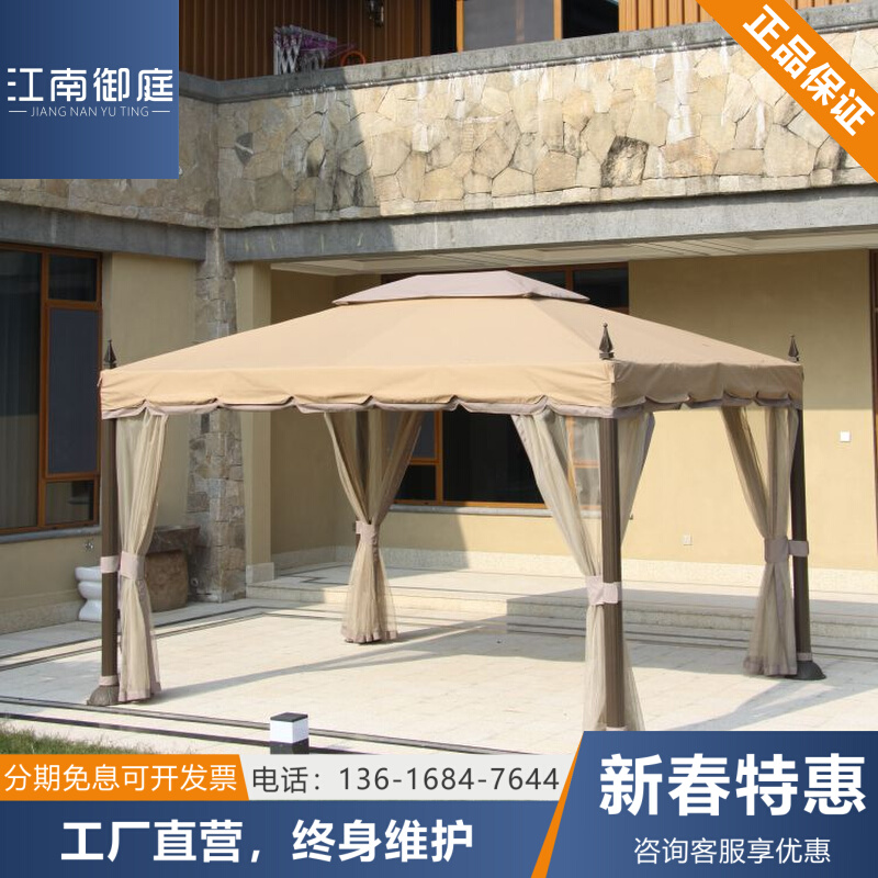 European pavilion courtyard Rome super large outdoor activities open-air tent advertising rain shade awn farmhouse