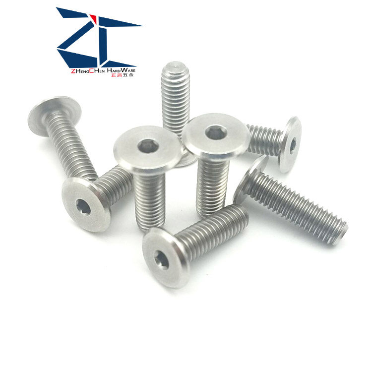 Stainless steel 304 short head hexagon screw Thin head hexagon CBSTSR3-5 6 8 10 12