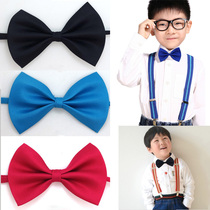 Childrens casual British style collar flower boy baby suit tie accessories bow tie primary school students festival performance bow tie