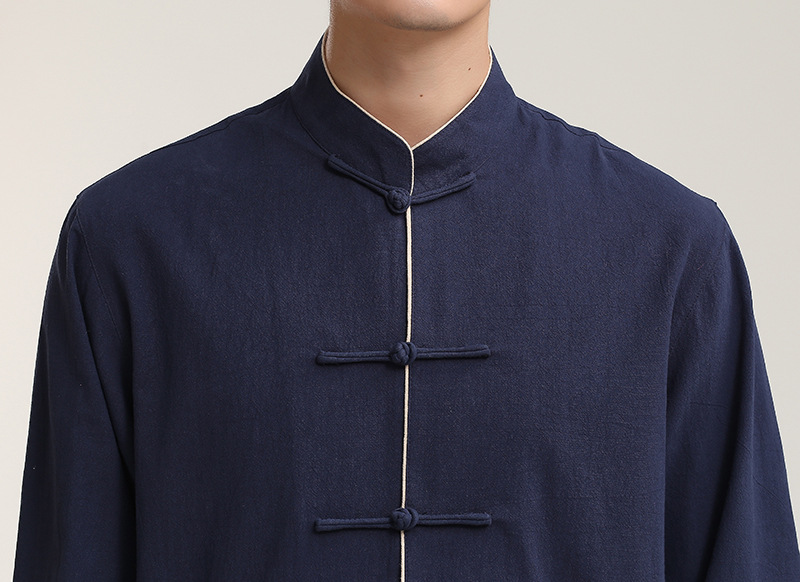 Bộ đồ Trung Quốc Tang overalls nam 2018 mới bảo tàng sức khỏe mùa xuân vật lý trị liệu massage kỹ thuật viên quần áo người đẹp phù hợp với nữ mùa thu đồ bộ đẹp