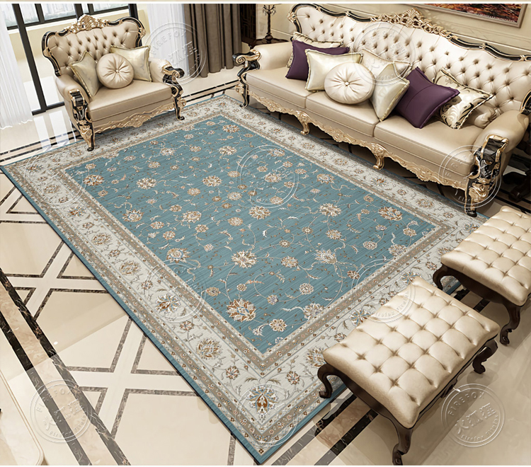 tòa án châu Âu phức tạp cổ điển sofa Iran thảm Ba Tư phòng khách bàn cà phê bàn ​​ngủ cạnh giường đệm tiểu học - Thảm thảm 3d phòng khách