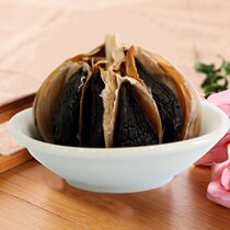 Good garlic Tao ready-to-eat black garlic 18 Head State Ternate native Multi-petal black garlic gift box for delivery with gift canine