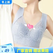 Seeking a strict selection of spring and autumn beautiful back underwear for women without a steel ring to gather a bra centennial Wang s