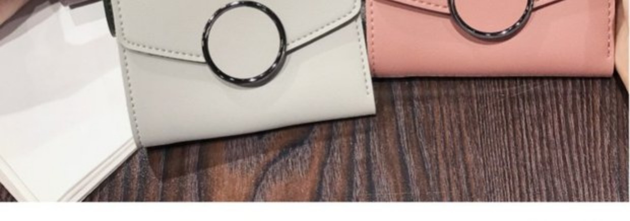 Ví ngắn đơn giản 2018 nữ mới phiên bản tiếng Hàn của ví khóa mini ví mini gói ví sinh viên ví nam dài