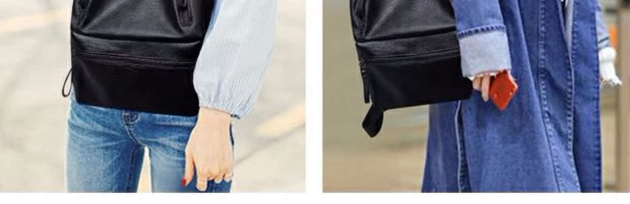 Ba lô nữ thời trang Hàn Quốc cá tính hoang dã túi xách 2018 mới wave pu mềm da ba lô du lịch balo adidas nữ