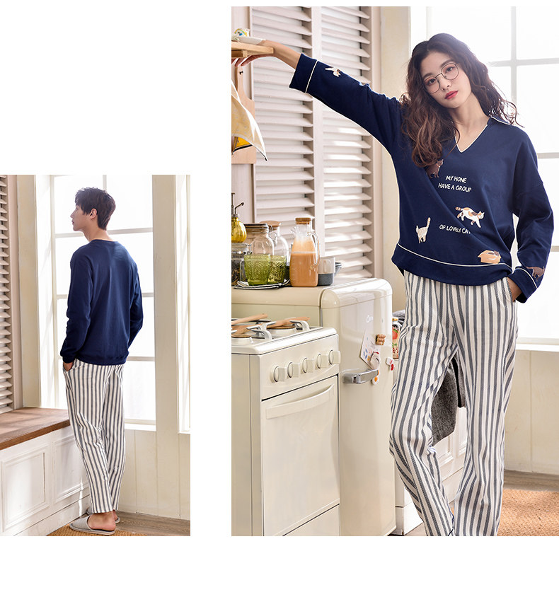 Pyjama mixte en Coton à manches longues - Ref 3006151 Image 35