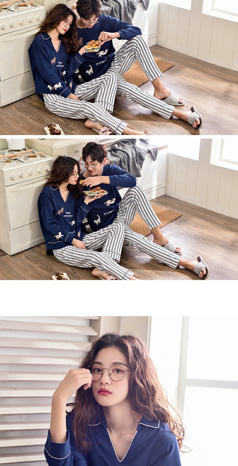 Pyjama mixte en Coton à manches longues - Ref 3005907 Image 8