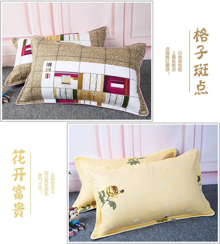 Gối sinh viên ký túc xá đơn gối gối cổ gối người lớn gối bông cổ tử cung nhà một
