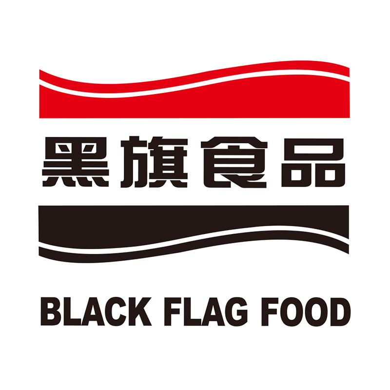 黑旗食品厂家店的LOGO