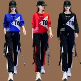 Plaza Dance Clothing Новый костюм женский рабочие брюки фитнес