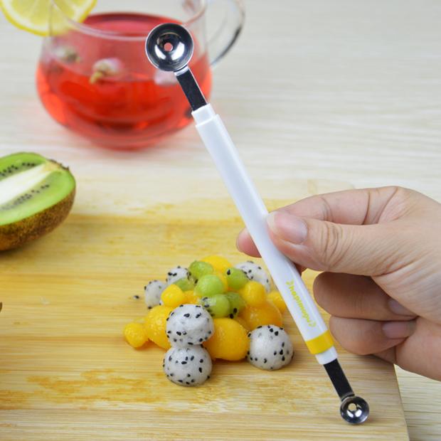 Molecular gastronomy fruit ball digger Molecular cuisine fruit ball decoration tool Ultra-small mini version of the ball digger