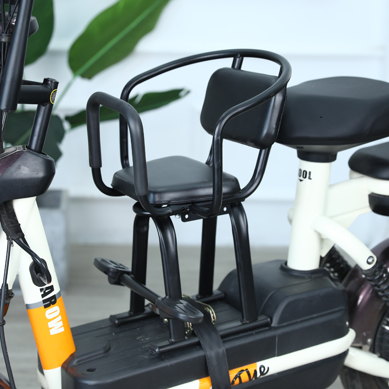 Electric car Child seats New national Peughao Scooter Baby Bench Crash Avoidance Cushion Universal Solid Kid Chair