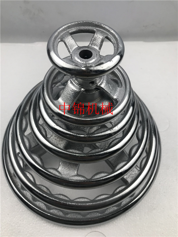 Hand wheel electroplating cast iron hand wheel round 3 inch-20 inch plated bright handle chrome turning hand wheel