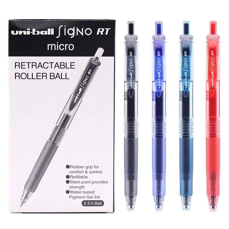 Japan uni Mitsubishi UMUN-105 press neutral pen office signature student pen exam pen 0.5mm