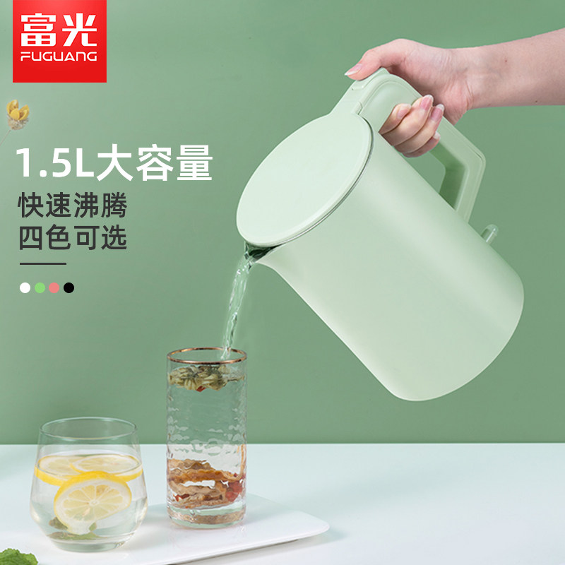 Fuguang electric kettle 304 stainless steel home automatic power-cut kettle big-capacity electric heating integrated kettle