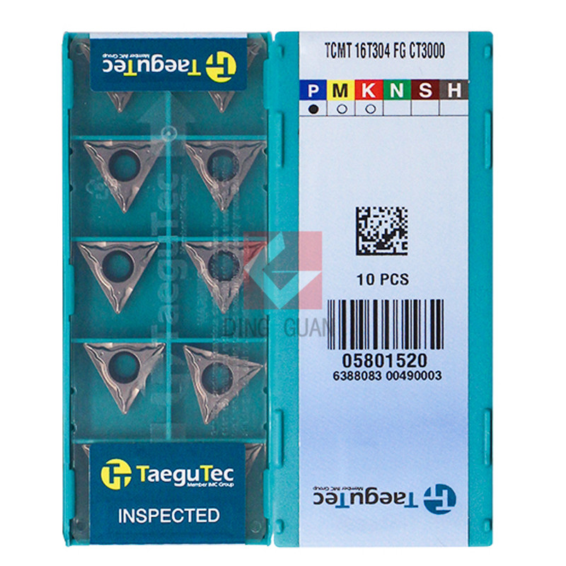  Korea Teguk Taegutec Numerical Control Blade TCMT16T304 FG CT3000