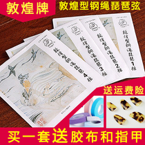 Dunhuang pipa string Standard Universal Children beginner art test Dunhuang brand steel rope pipa piano string