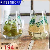 Germany RITZENHOFF lead-free crystal glass short creative household wine glass water cup