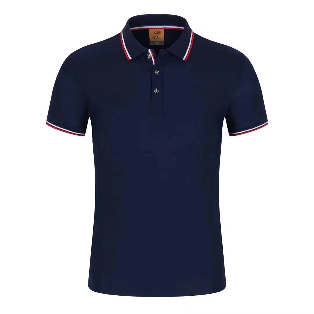 Custom workwear embroidered half sleeves Summer T-shirt Turned Collar Short Sleeve Advertising Culture Shirts Polo Shirt Print