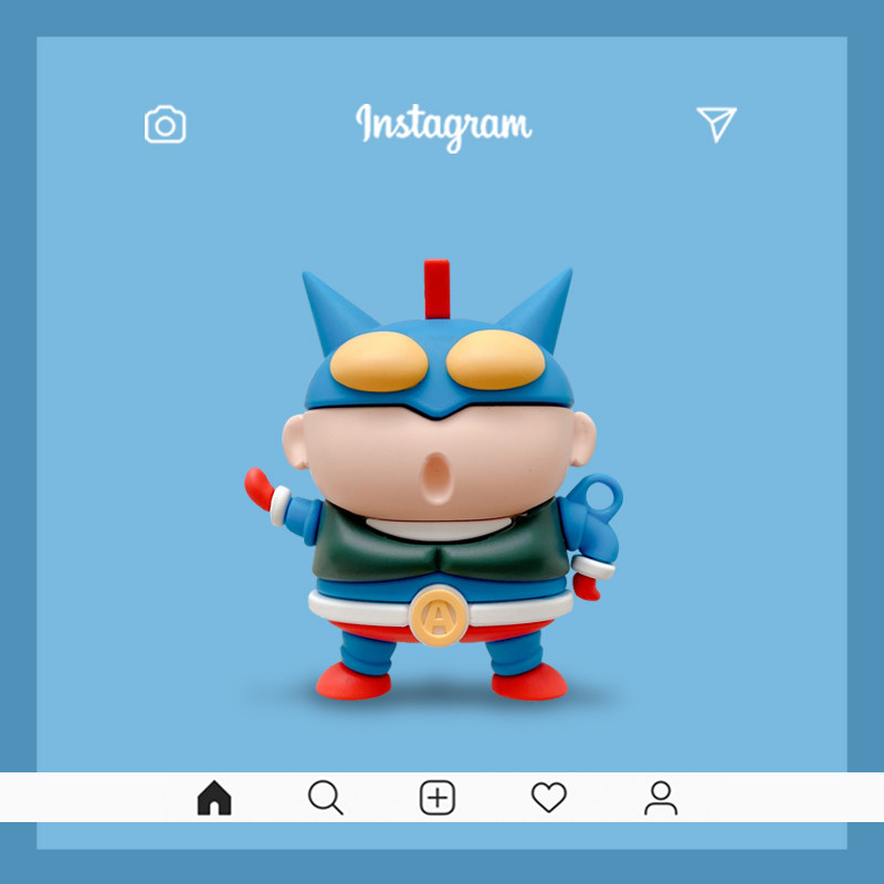 ins Creative Crane Small New Airpods2 protective suit for Pro3 Apple Bluetooth headset shell soft silicone