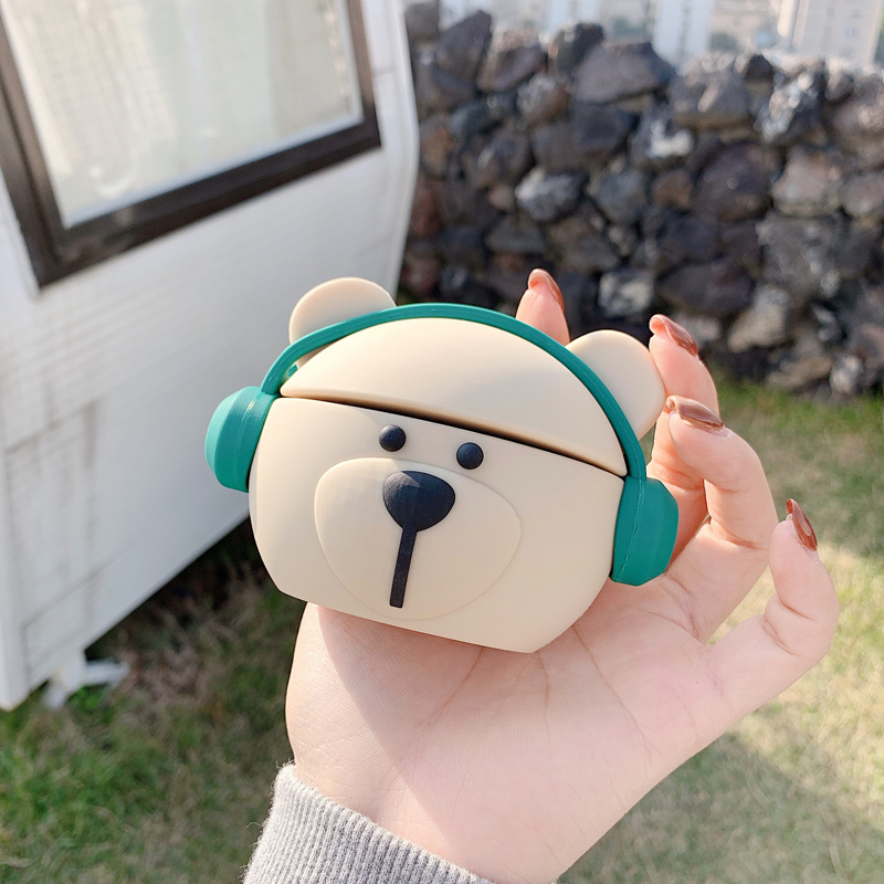 Star Bear applies Huawei Freebuds4 Bluetooth headset protective set Freebudspro 3 soft shell 4i silicone