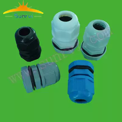 PG5 wire waterproof fixing head M10 waterproof connector plate hole 10 waterproof clamp wire head Cable waterproof screw