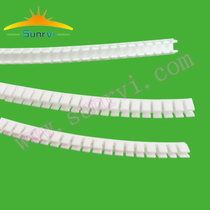 KG-016 fireproof V0 protective wire teeth Flame retardant protective wire teeth Insulation protective plate rubber strip 1 5MM iron plate protective line