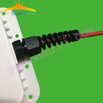 Fixed 5mm wire with tail anti-bending small wire waterproof connector M12S rat tail fixing clip PG7S