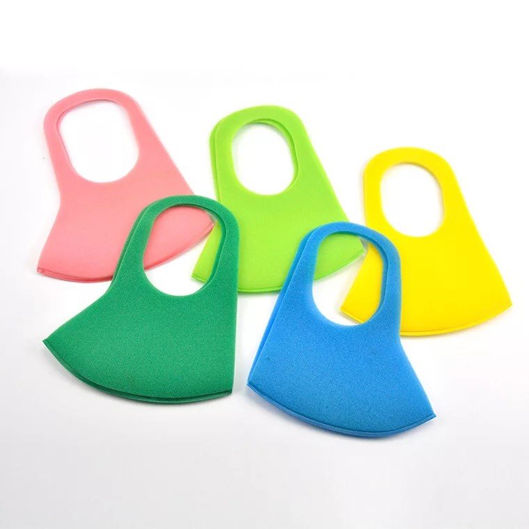 Fluorescent Mask Bar Atmosphere Props Concert Nightclub Interactive Fluorescent Mask Fluorescent Green Sponge Breathable Mask
