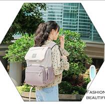 Fashion Mama bag diaper bag young spicy mother out backpack can be heated bottle multifunctional mother and baby bag