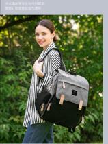 Mummy bag shoulder bag large capacity 2021 new baby bag fashion out walking baby backpack tide shopping bag