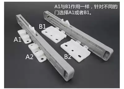 01C damping sliding door wardrobe sliding door buffer sliding door static single self-closing device booster booster anti-collision device